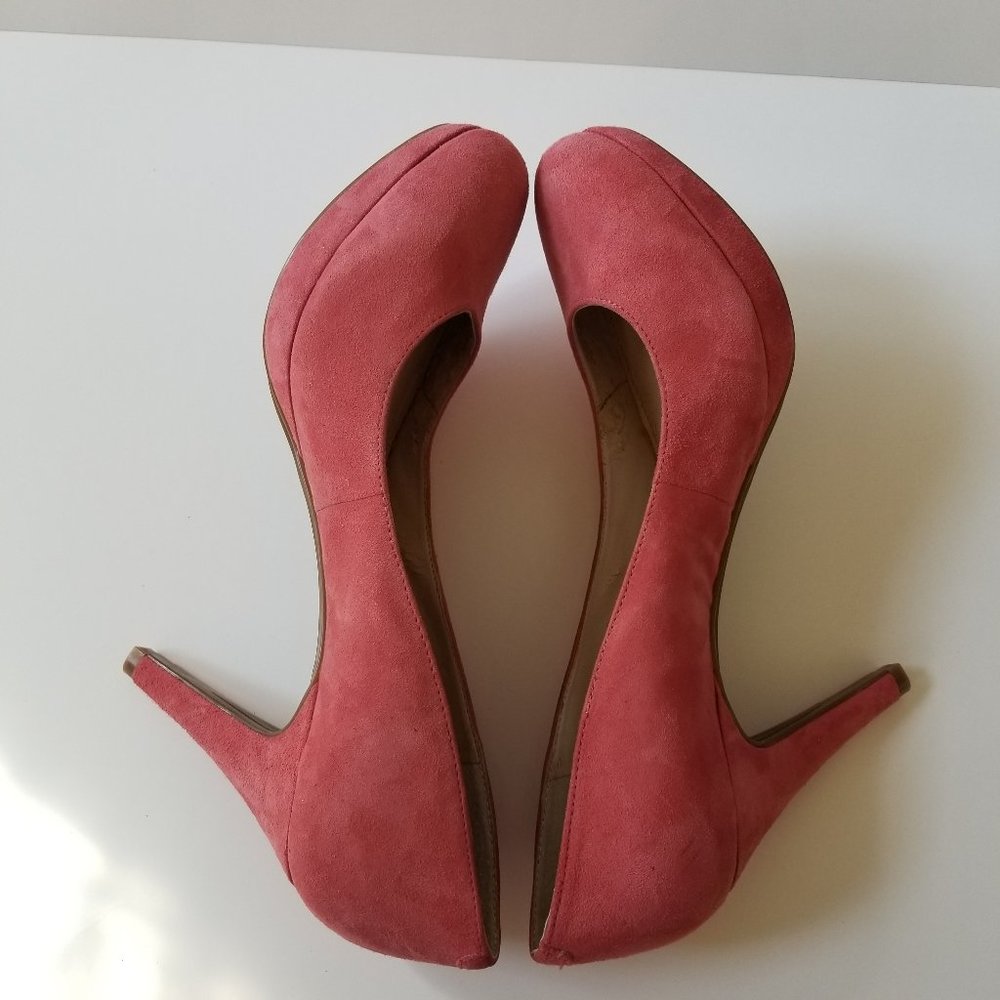 Marc Fisher  Pink Suede Platform Stiletto heels, Pumps (size 10)